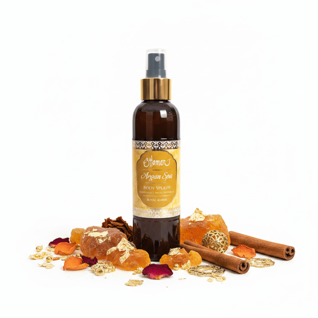 Body Splash Royal Amber - Spray Corporal con Argán | Ottoman Argan Spa Spray CorporalTienda esotérica Málaga - La Tienda de Tata Magic: tienda Esotérica en Málaga
